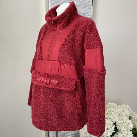 Adidas Women’s SHERPA JACKET Size S - Picture 6 of 14
